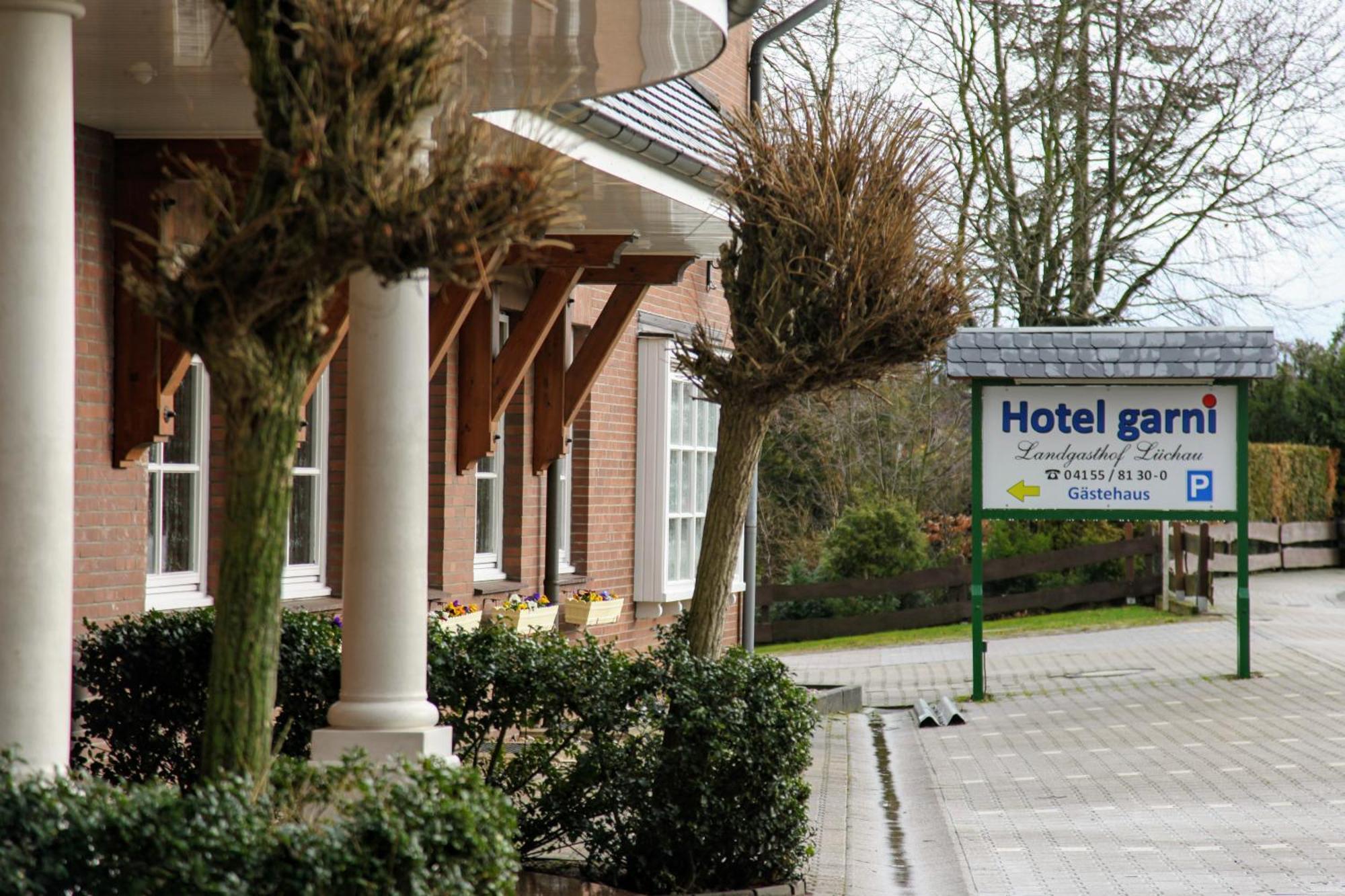 Hotel Garni Landgasthof Luechau Mussen  Екстер'єр фото